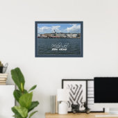 Helsinki Harbour-poster Poster (Thuiskantoor)