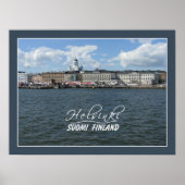 Helsinki Harbour-poster Poster (Voorkant)