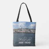 Helsinki Harbour-tassen Tote Bag (Achterkant)