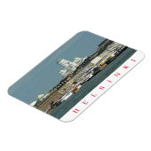 Helsinki-haven en kathedraal-koelkast-magneet magneet (Linkerzijde)