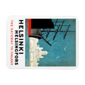 Helsinki haven, magneet (Horizontaal)