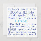 Helsinki Landmarks (Voorkant)