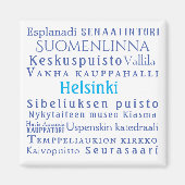 Helsinki Landmarks Magneet (Voorkant)