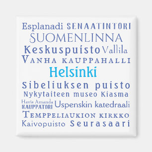 Helsinki Landmarks Magneet