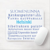 Helsinki Landmarks Muismat (Met muis)