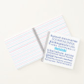 Helsinki Landmarks Notitieboek (Binnen)