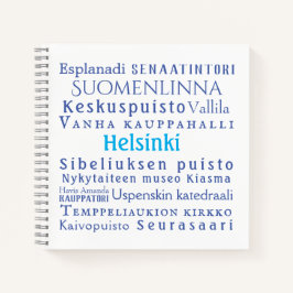 Helsinki Landmarks Notitieboek