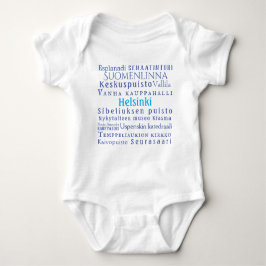 Helsinki Landmarks Romper