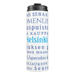 Helsinki Landmarks Thermal Tumbler Thermosbeker