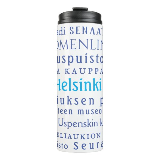 Helsinki Landmarks Thermal Tumbler Thermosbeker (Voorkant)