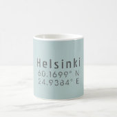 Helsinki Latitude Longitude Koffiemok (Center)