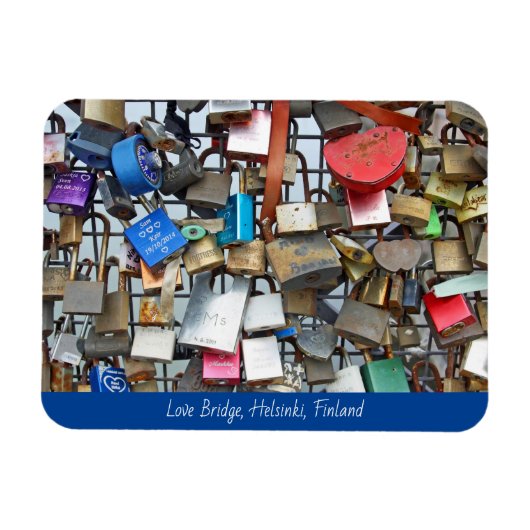 Helsinki-liefdessloten Magneet (Horizontaal)
