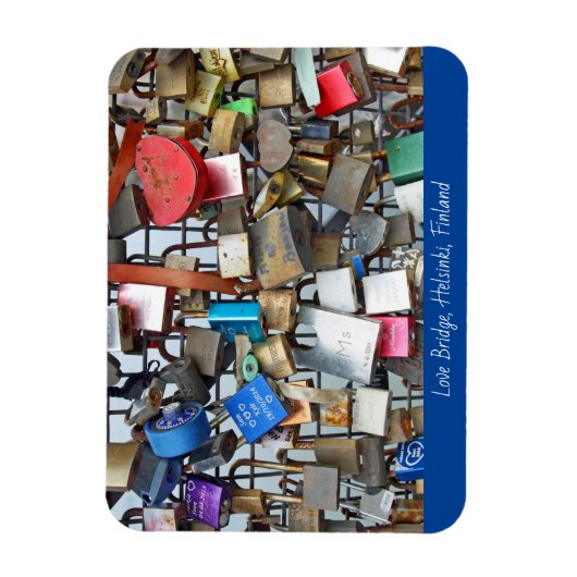 Helsinki-liefdessloten Magneet (Verticaal)