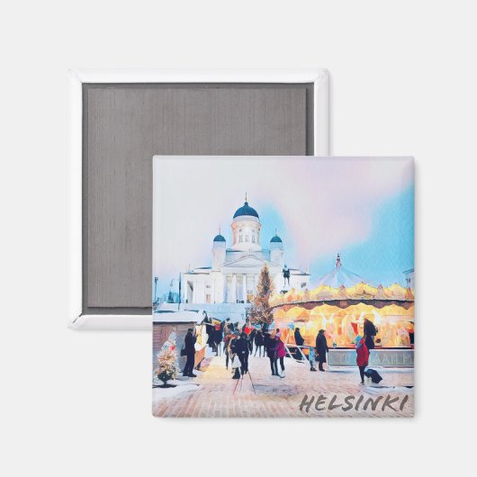 Helsinki Magneet (Voorkant / Achterkant)