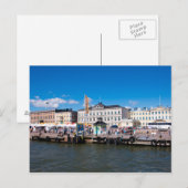 Helsinki Market Square Briefkaart (Voorkant / Achterkant)