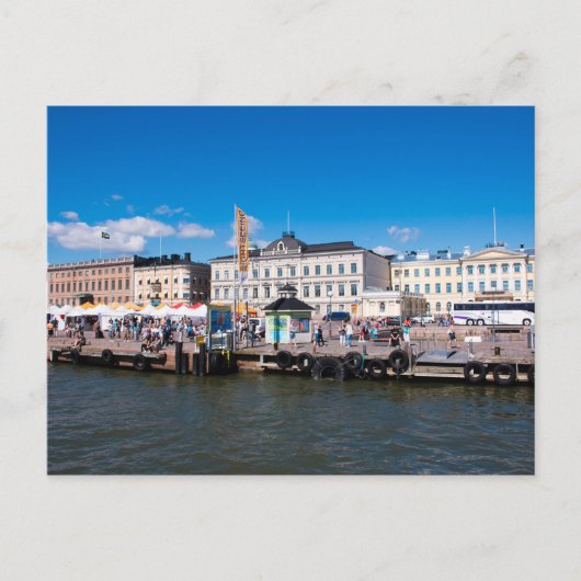 Helsinki Market Square Briefkaart (Voorkant)