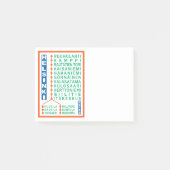 Helsinki Metro Stations Post-it Notes (Voorkant)