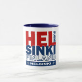 Helsinki-mok - kies stijl en kleur mok (Midden)