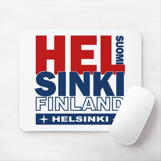 Helsinki mousepad muismat (Met muis)