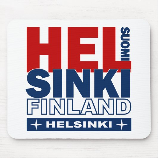 Helsinki mousepad muismat (Voorkant)