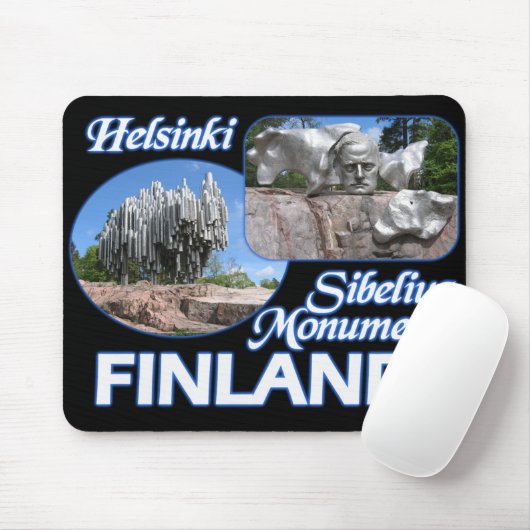 Helsinki mousepad muismat (Met muis)