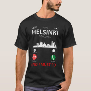 Helsinki noemt finland Souvenir T-shirt