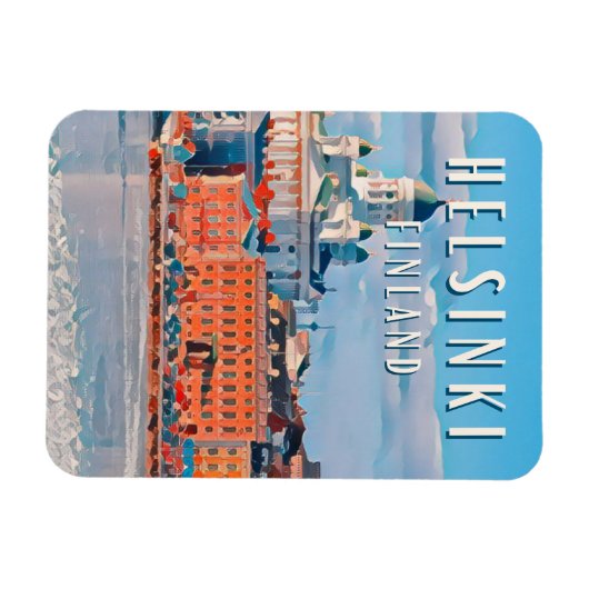 Helsinki, Noordse architectuurstad Magneet (Horizontaal)