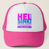 Helsinki-pet - kies kleur trucker pet (Voorkant)