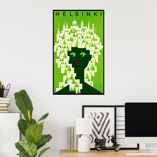 Helsinki Poster (Thuiskantoor)