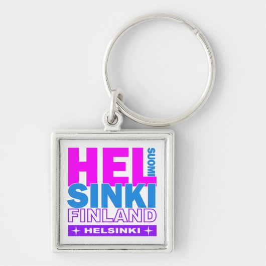 Helsinki Premium-sleutelketen Sleutelhanger (Voorkant)