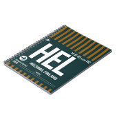 Helsinki - Reisjournaal Notitieboek (Linkerzijde)