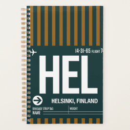 Helsinki - Reisplanner 2026 Planner