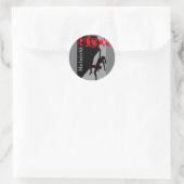 Helsinki Rocks Classic Round Sticker (Tas)