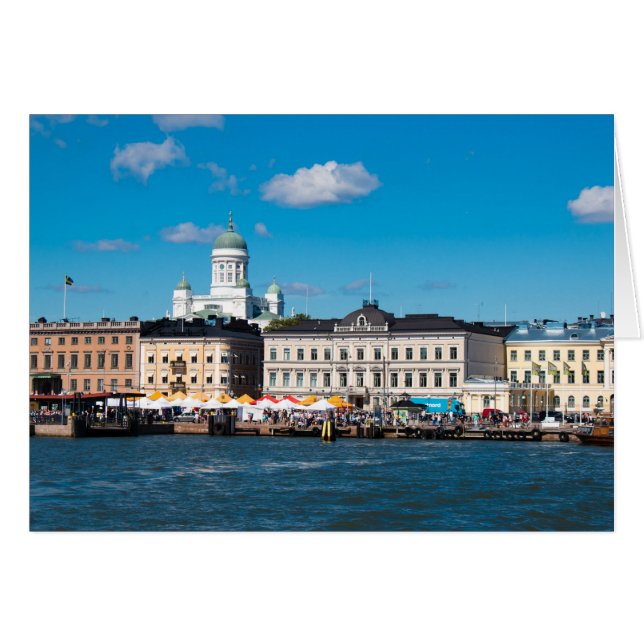 Helsinki Skyline (Voorkant Horizontaal)