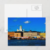 Helsinki Skyline Briefkaart (Voorkant / Achterkant)