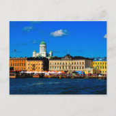 Helsinki Skyline Briefkaart (Voorkant)