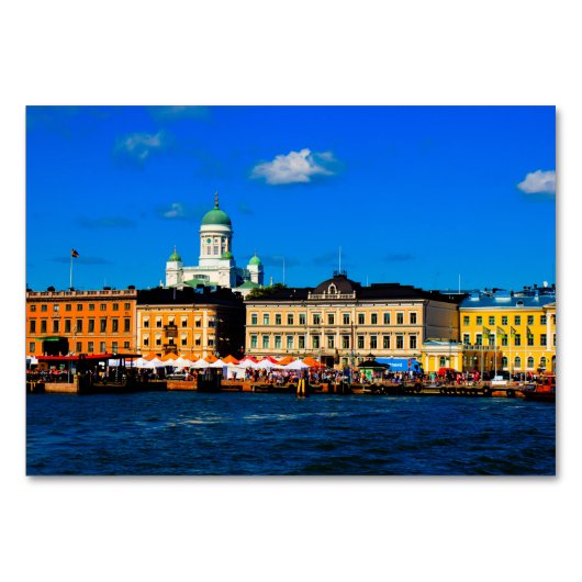 Helsinki Skyline Kaart (Voorkant)