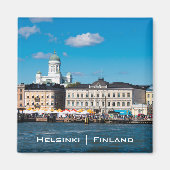 Helsinki Skyline Magneet (Voorkant)