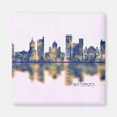 Helsinki Skyline Magneet (Voorkant)