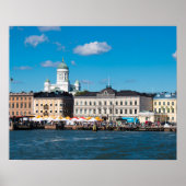 Helsinki Skyline Poster (Voorkant)