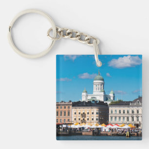 Helsinki Skyline Sleutelhanger