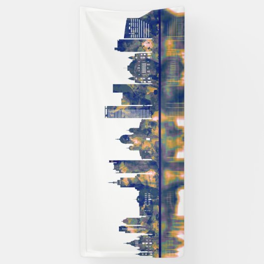 Helsinki Skyline Spandoek (Verticaal)