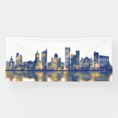 Helsinki Skyline Spandoek (Horizontaal)