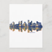 Helsinki Skyline Uitnodiging Briefkaart (Voorkant)