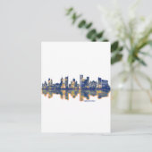 Helsinki Skyline Uitnodiging Briefkaart (Staand voorkant)