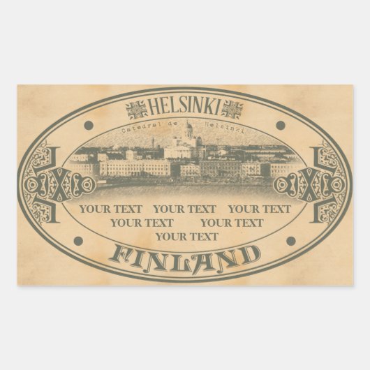 Helsinki sticker (Voorkant)