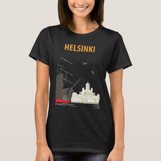 Helsinki T-shirt (Voorkant)