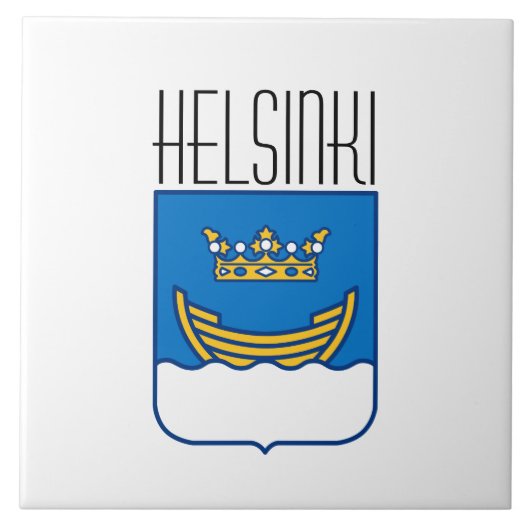 Helsinki Tegeltje (Voorkant)