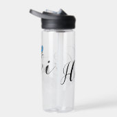 Helsinki - vlag in het hart , Finland Waterfles (Rechts)