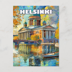 Helsinki, waar kunst en cultuur bloeien briefkaart